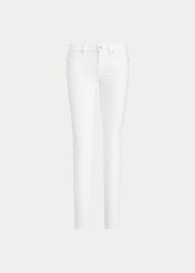 Jeans Ralph Lauren Mujer Blancos - 105 Cigarette - DOKAP7103